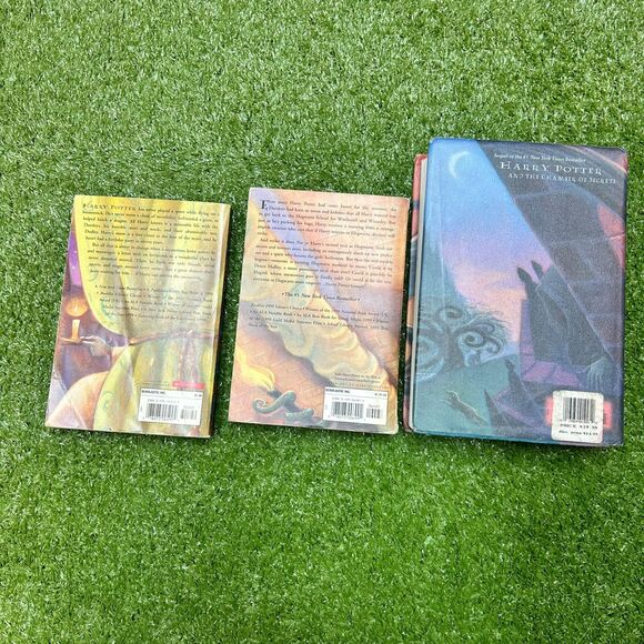 Lot Of 3 Harry Potter Books 1-3 JK Rowling Prisoner of Azkaban HC - Picture 2 of 5